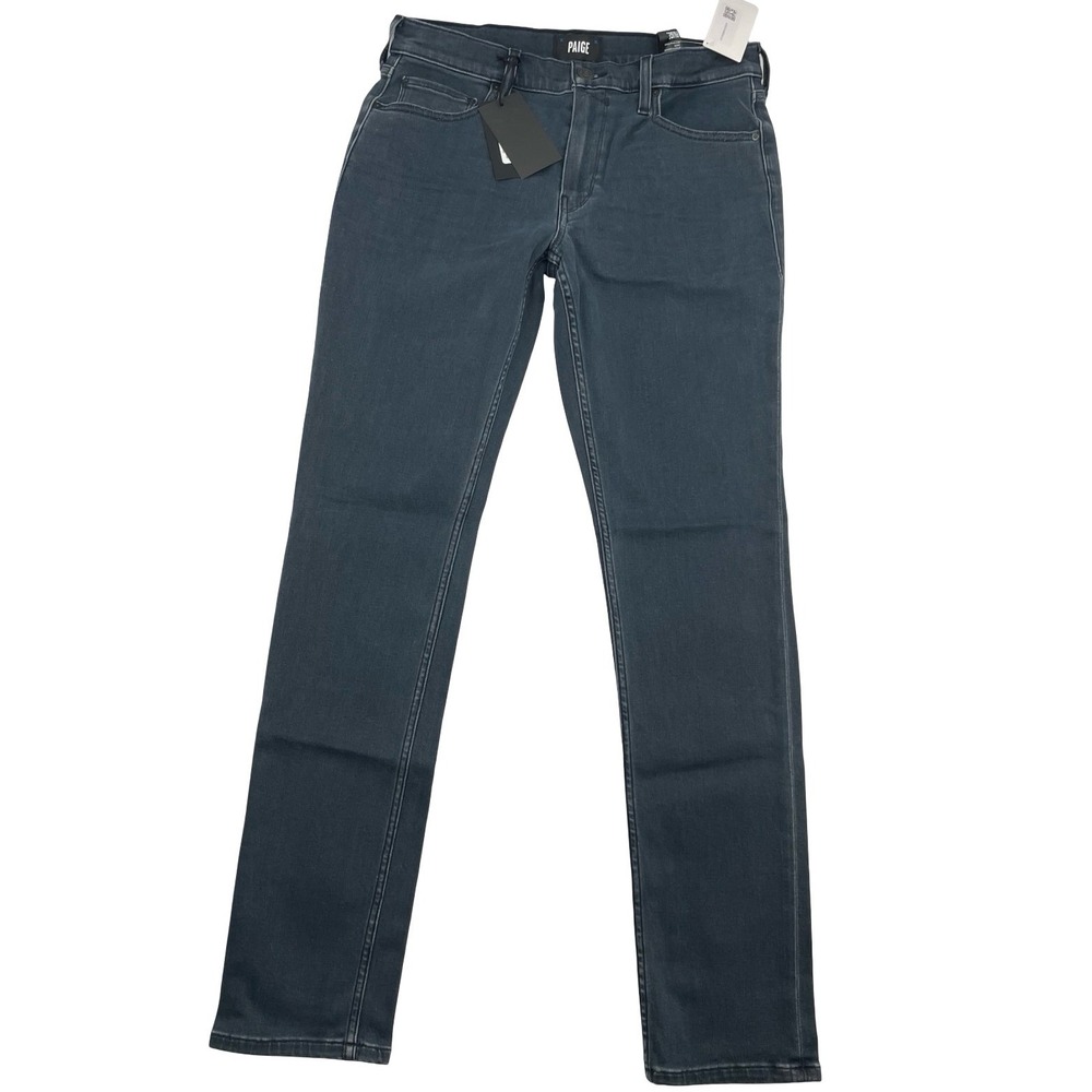 PAIGE Slim Skinny Jeans in Deep Indigo